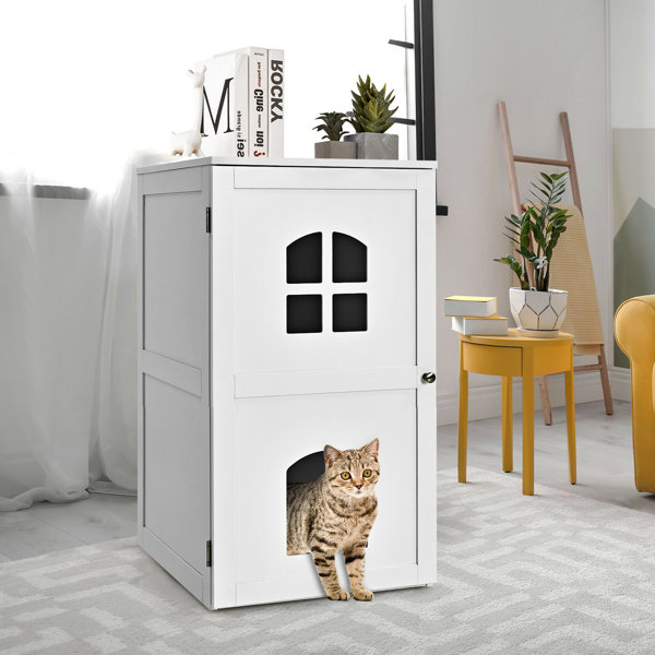 Tucker Murphy Pet™ Bondfield Litter Box Enclosure Wayfair